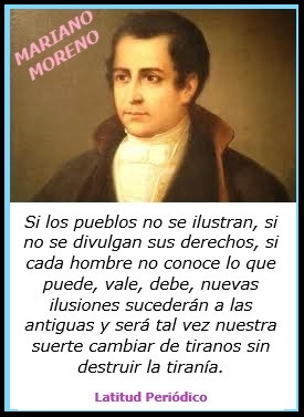 MARIANO MORENO MAS FRASES